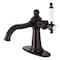 Kingston Brass KSD154KLORB Single-Handle Bathroom Faucet with Push Pop-Up, Oil Rubbed Bronze KSD154KLORB - alternate 1